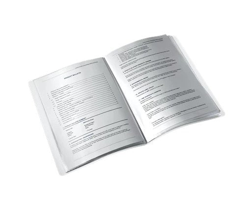 Leitz Sichtbuch 46310054 – 20 Sichttaschen, A4
