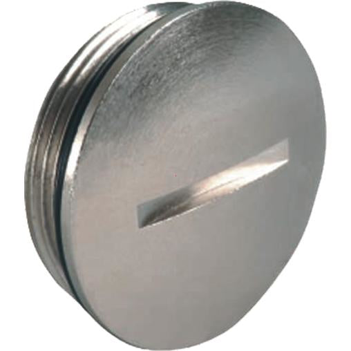 AGRO Kabelverschraubung M16×1,5, Ø 19 mm, IP68, Messing – Silber