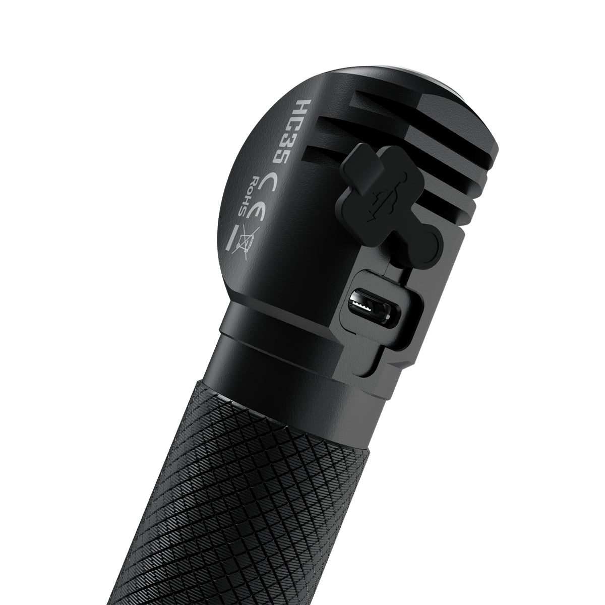 Nitecore Stirnlampe HC35 – 2700 lm, 134 m, Laufzeit 1200 h – Schwarz