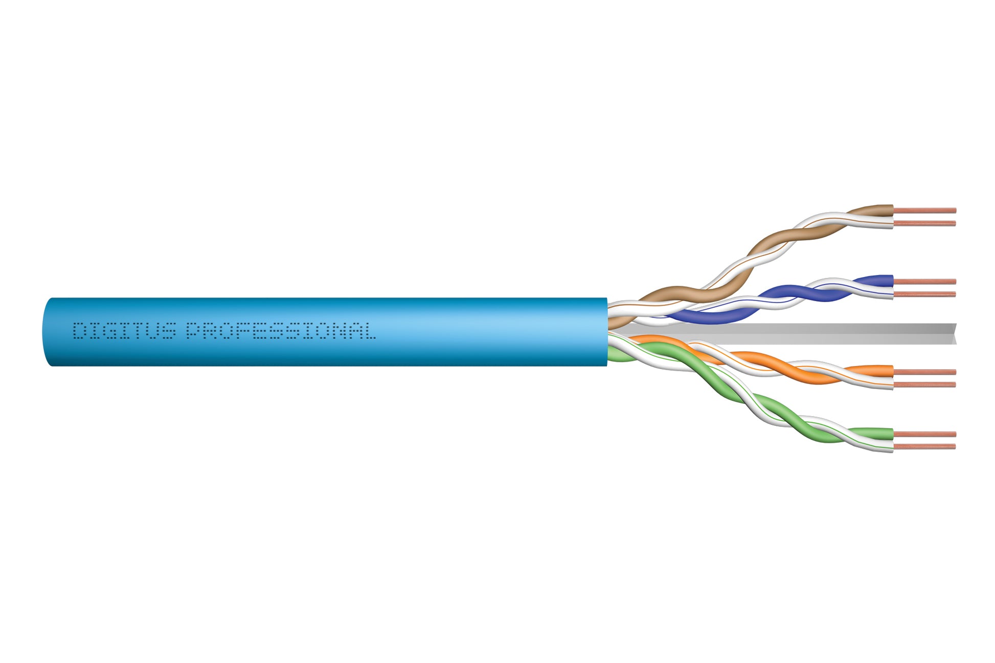 Digitus CAT6A Installationskabel – 305 m, Simplex, U/UTP