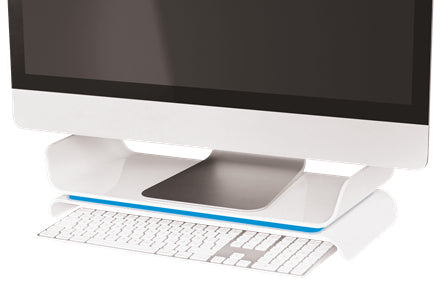 Leitz 65040036 – Tischhalterung, bis 27", blau, weiss