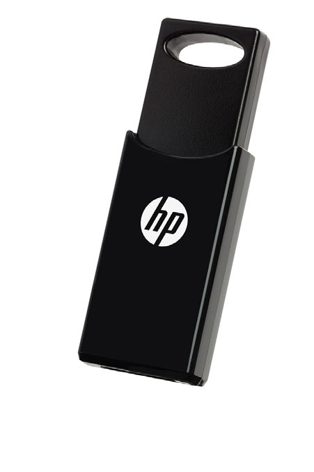 HP v212w – 32 GB USB-Stick, USB 2.0, 14 MB/s, schwarz, Schlüsselanhänger
