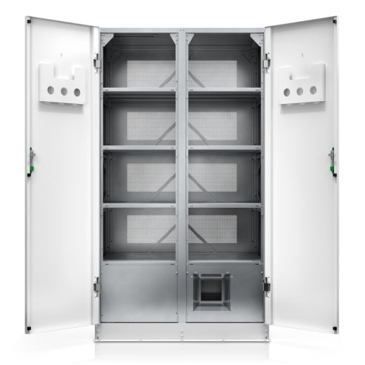 APC GVEBC11 – Batterieschrank – 1100×850×1970 mm, Weiss