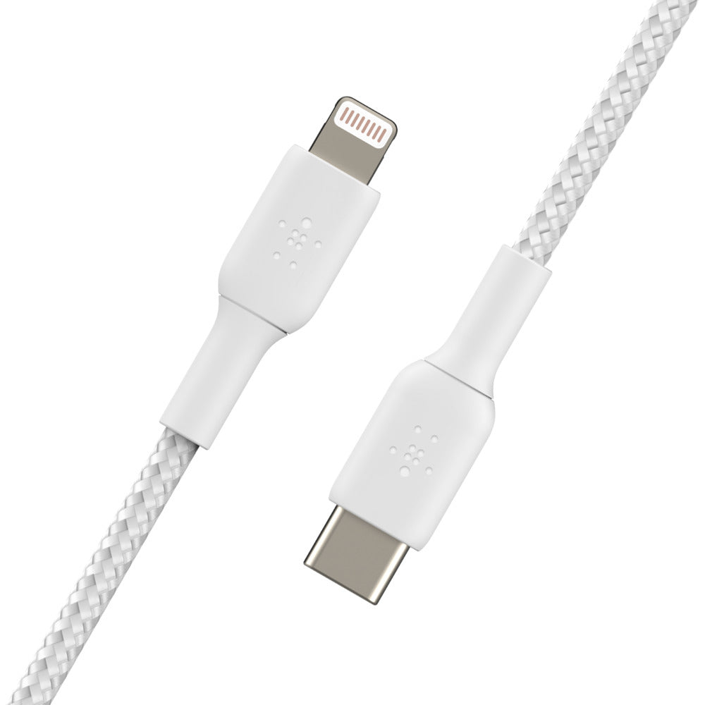 Belkin USB-C auf Lightning Kabel, 1 m, Weiss, MFi-zertifiziert