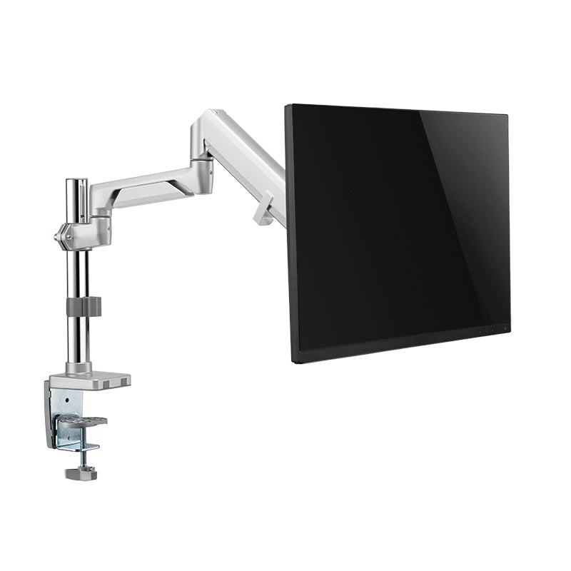 LogiLink BP0087 – Monitorarm Tischhalterung – Klemme/Durchführung – 1 Monitor – 17–32" – VESA 75×75/100×100 mm