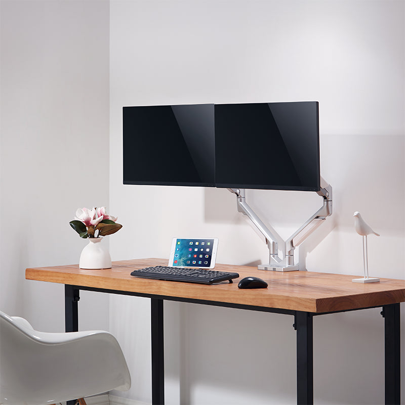LogiLink BP0088 Doppel-Monitorarm – 9 kg Tragkraft, VESA 100 × 100 mm