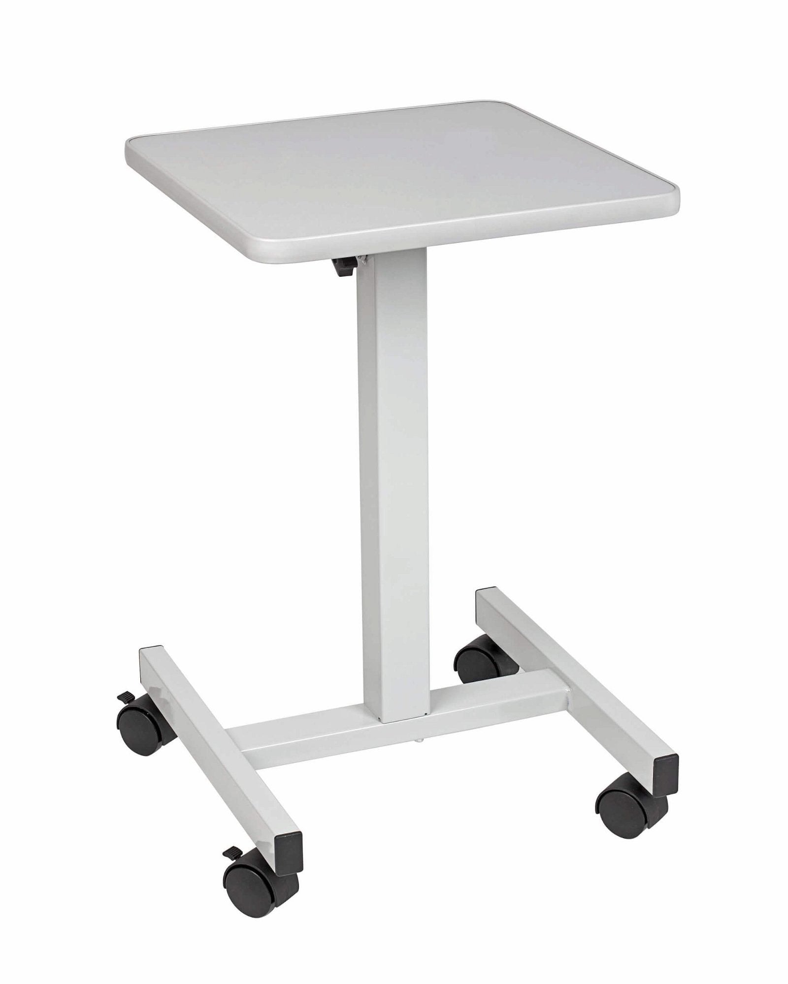 MAUL Projektionswagen – höhenverstellbar 64–100 cm, Tragkraft 20 kg, 4 Rollen (2 feststellbar), grau