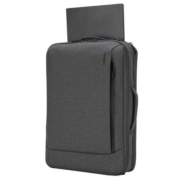 Targus Notebook-Rucksack Cypress EcoSmart – für 15,6", mit Fronttasche – Grau, 320 × 485 × 105 mm