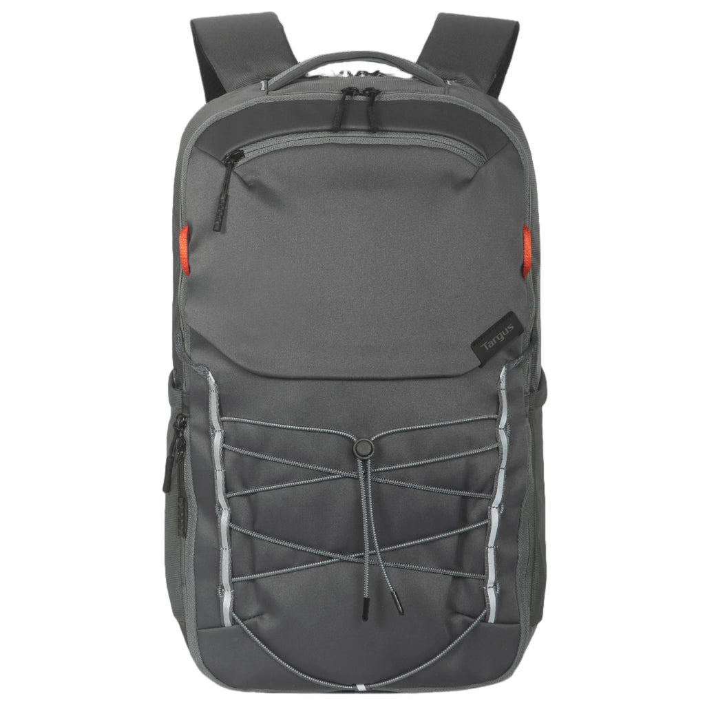 Targus Notebook-Rucksack Work+Play Trio – für 16", 20 l, aus recyceltem Material – Grau, 295 × 470 × 130 mm