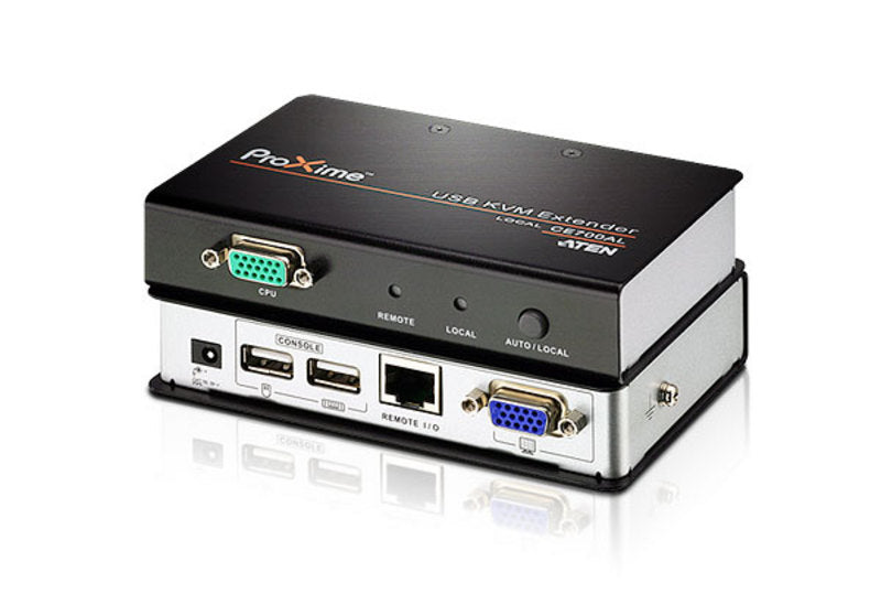 ATEN USB/VGA KVM-Extender über Cat5e/6, bis 150 m, 1920 × 1200, Set