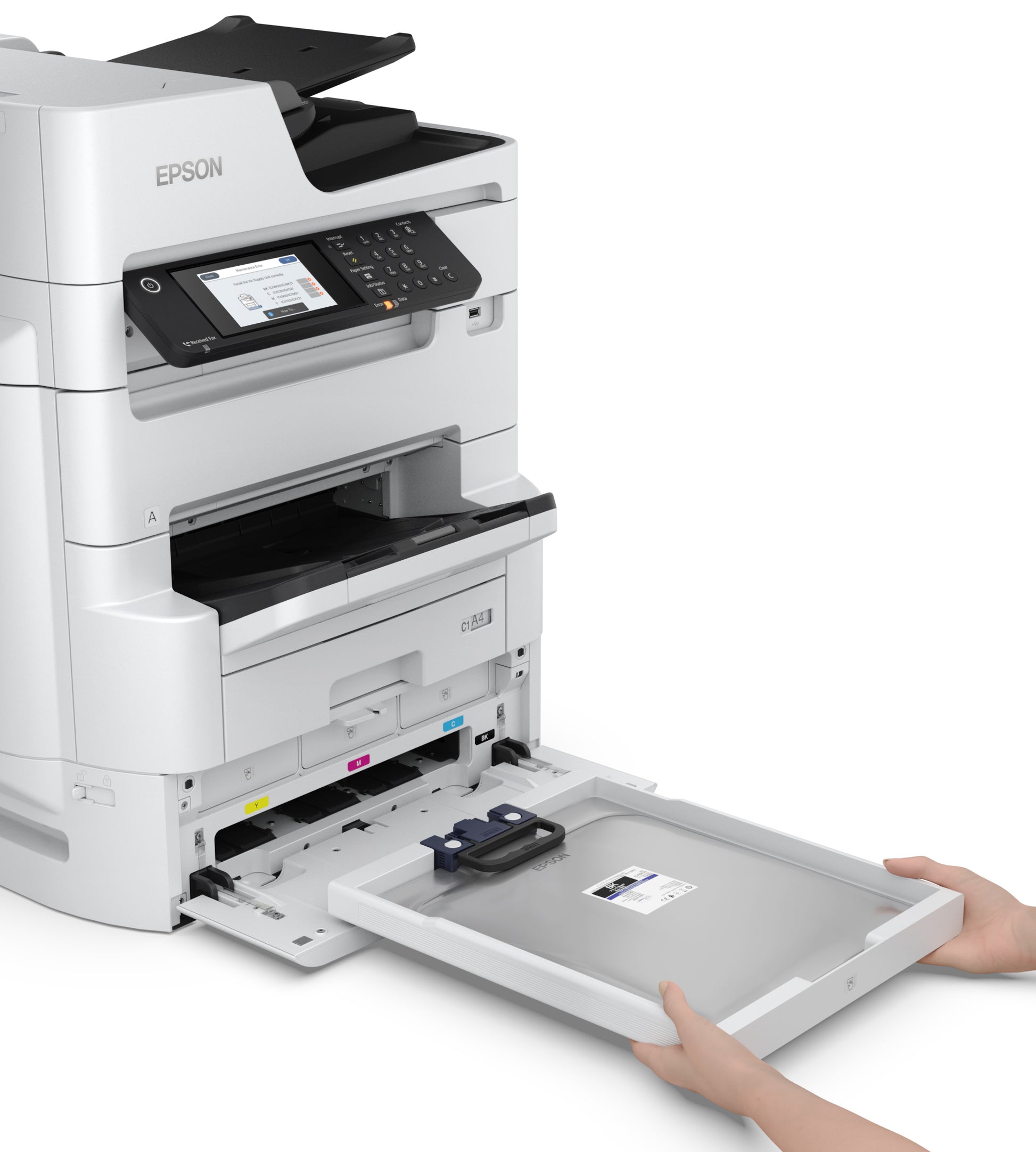 Epson WorkForce Pro RIPS WF-C879R – Farbiges Tintenstrahl-MFP A3, 3-in-1 – USB/LAN/WLAN – 22 ppm S/W