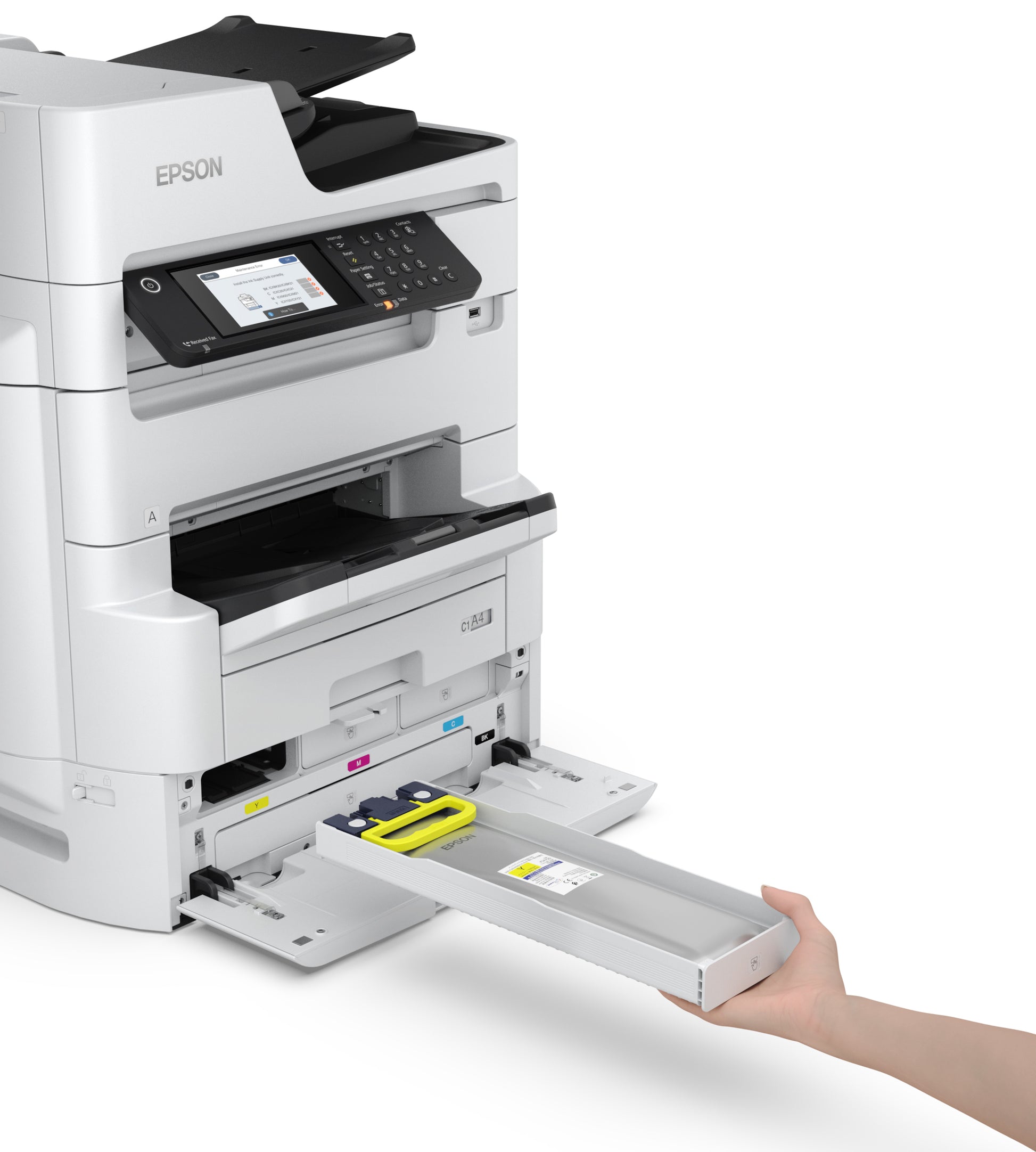 Epson WorkForce Pro RIPS WF-C879R – Farbiges Tintenstrahl-MFP A3, 3-in-1 – USB/LAN/WLAN – 22 ppm S/W