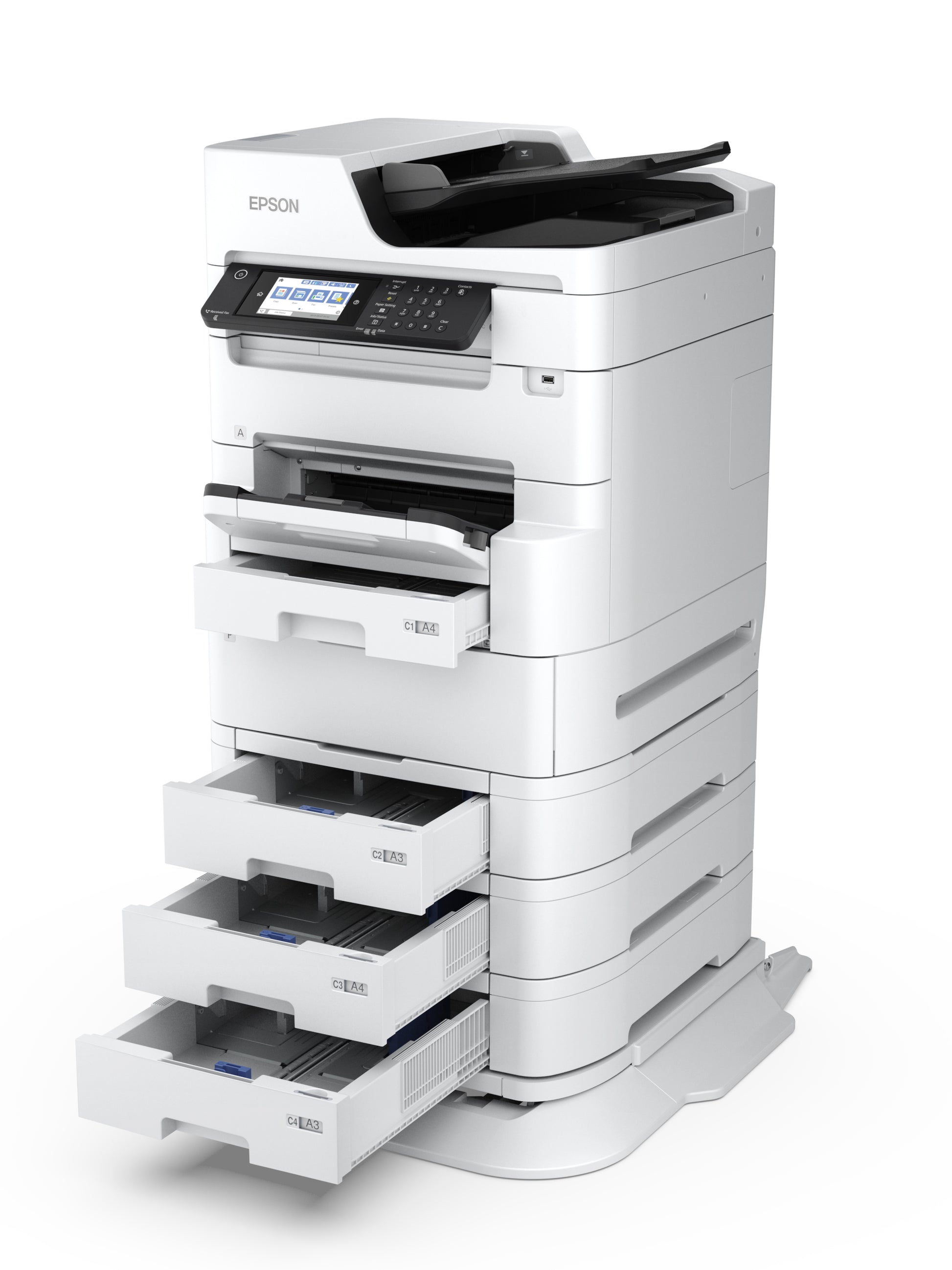 Epson WorkForce Pro RIPS WF-C879R – Farbiges Tintenstrahl-MFP A3, 3-in-1 – USB/LAN/WLAN – 22 ppm S/W
