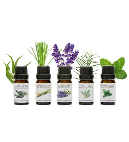 Rio Pure Essential Oil Collection – Duftöl-Set, 5 × 10 ml