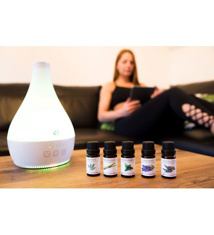 Rio Pure Essential Oil Collection – Duftöl-Set, 5 × 10 ml