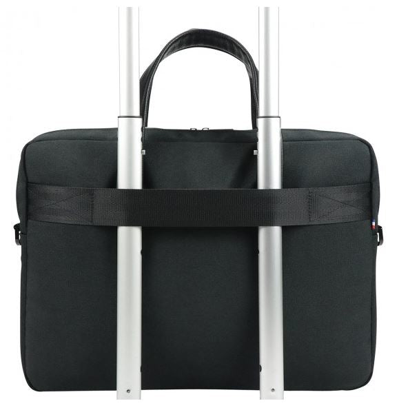 Mobilis Notebook-Tasche bis 15,6" – wasserfest, mit Tablet-Fach – Schwarz