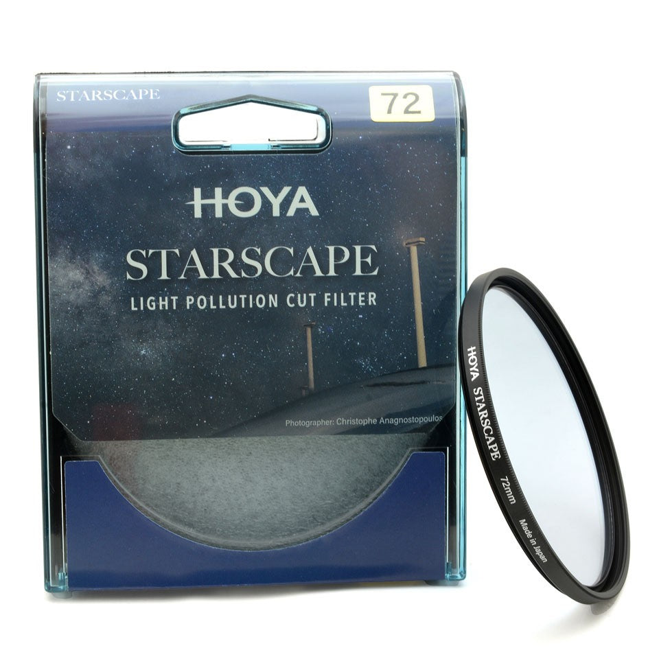 Hoya Starscape Lichtverschmutzungsfilter 62 mm – ND1,5 (0,5 Blenden) – Schwarz