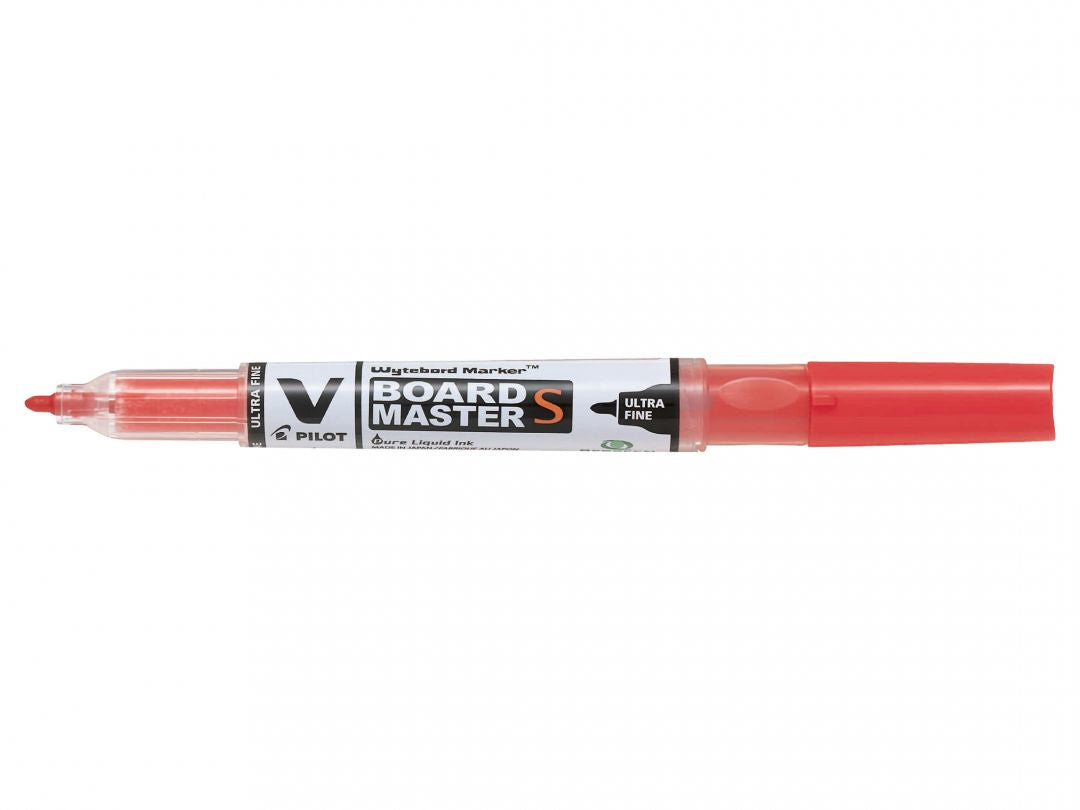 Pilot Whiteboard-Marker – Spitze 0,8–3,5 mm, rot, trocken abwischbar, nachfüllbar – für Whiteboards