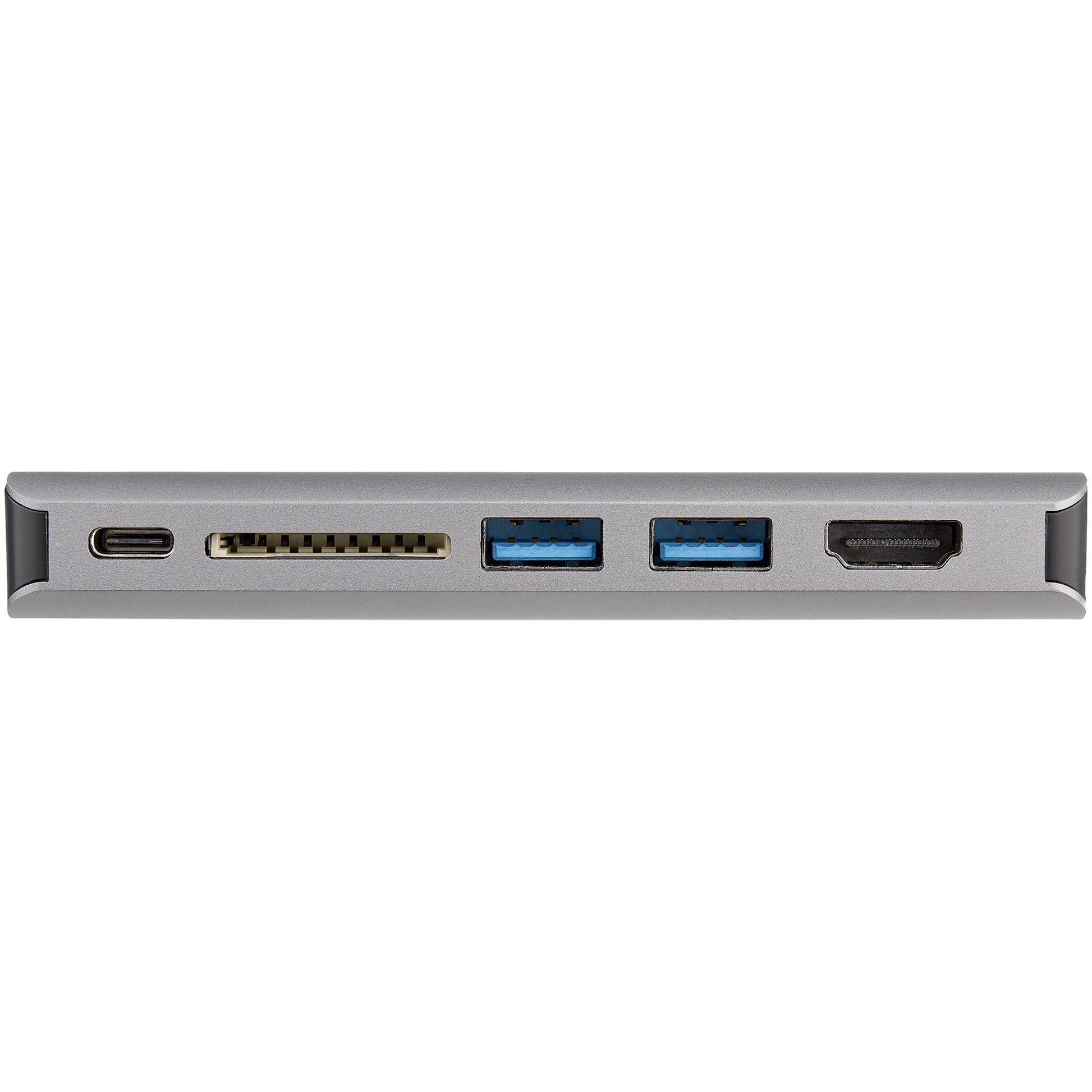 StarTech.com Multiport-Adapter – USB-C, 1× HDMI, 1× VGA, 2× USB-A, 100 W PD, GbE, für Windows/Mac/ChromeOS