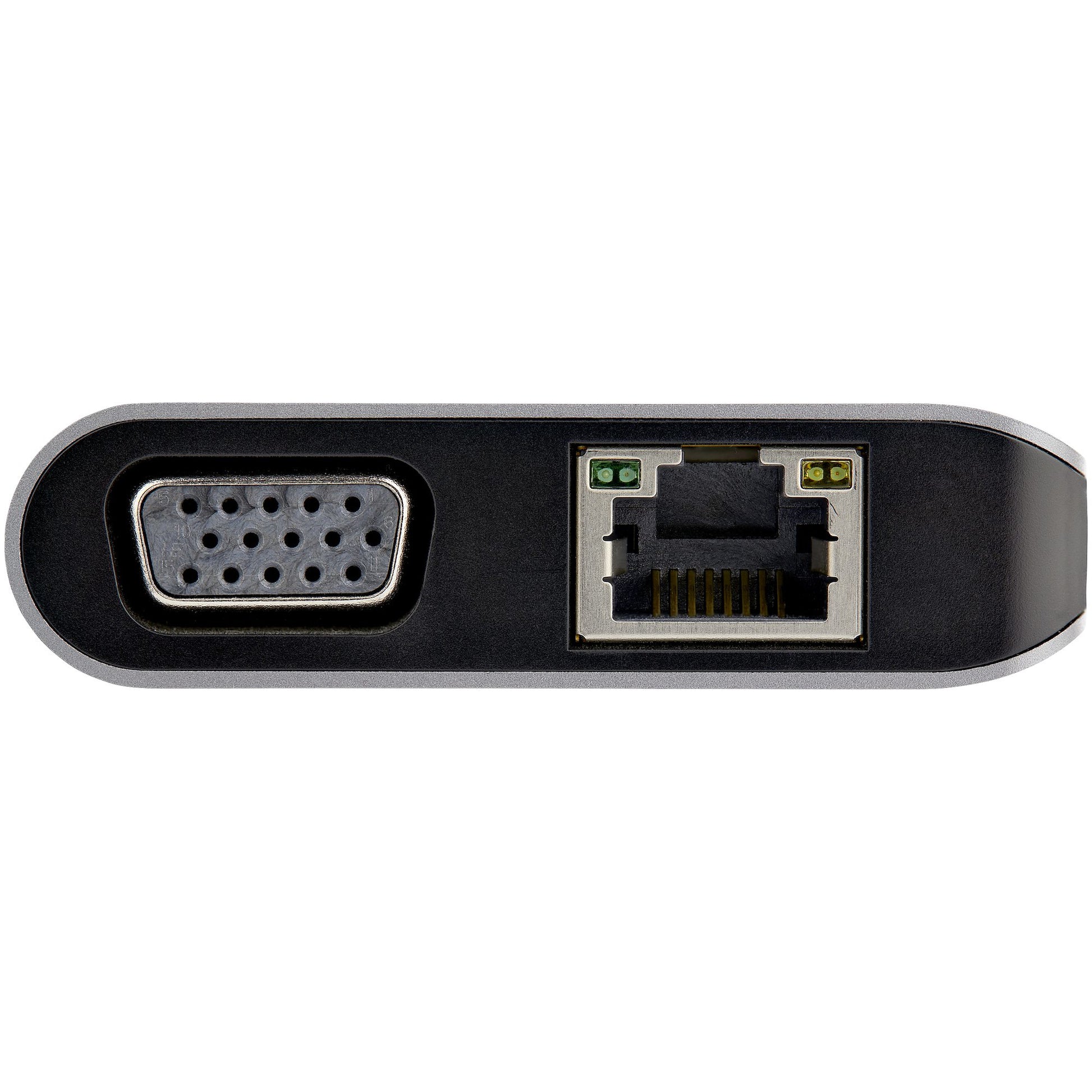StarTech.com Multiport-Adapter – USB-C, 1× HDMI, 1× VGA, 2× USB-A, 100 W PD, GbE, für Windows/Mac/ChromeOS