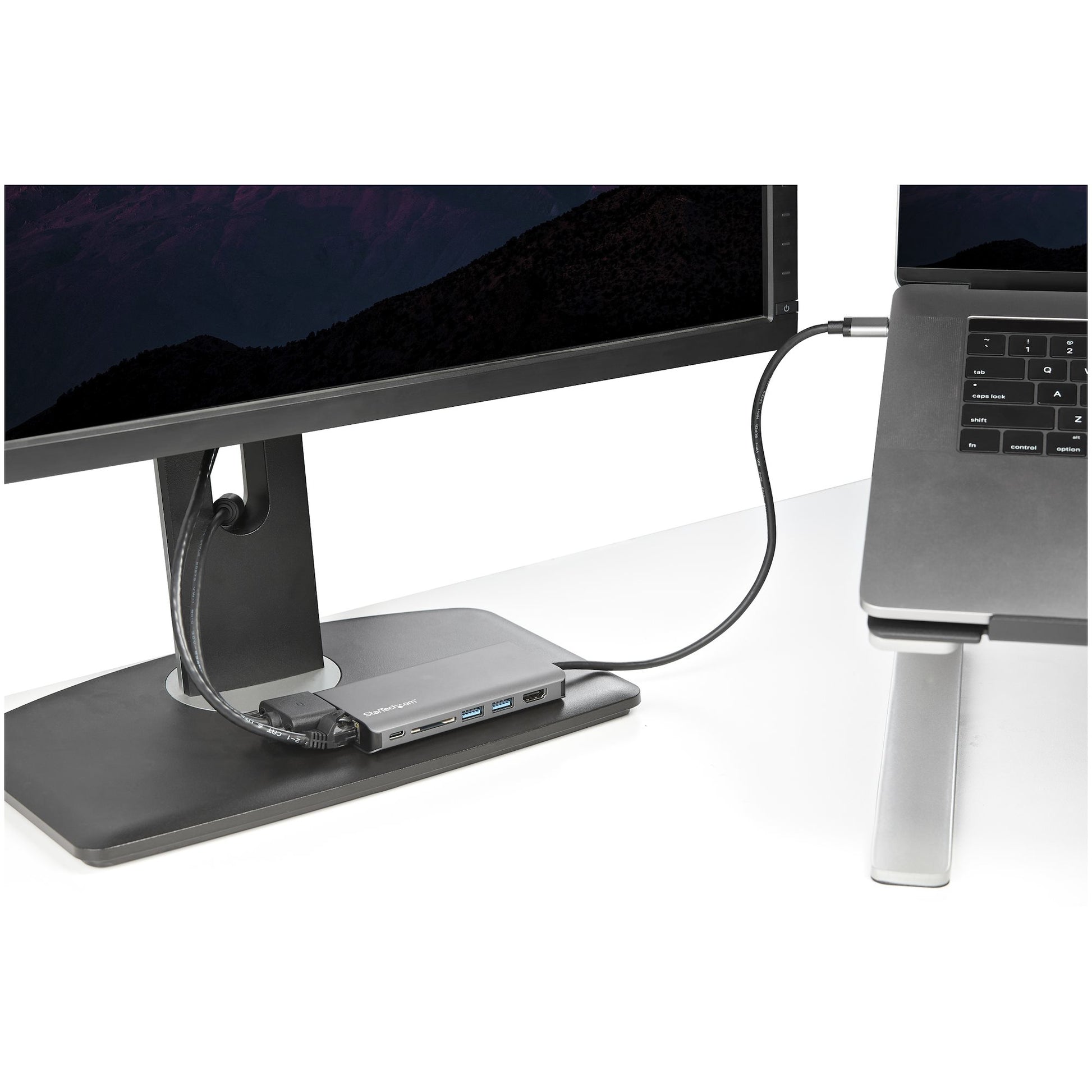 StarTech.com Multiport-Adapter – USB-C, 1× HDMI, 1× VGA, 2× USB-A, 100 W PD, GbE, für Windows/Mac/ChromeOS