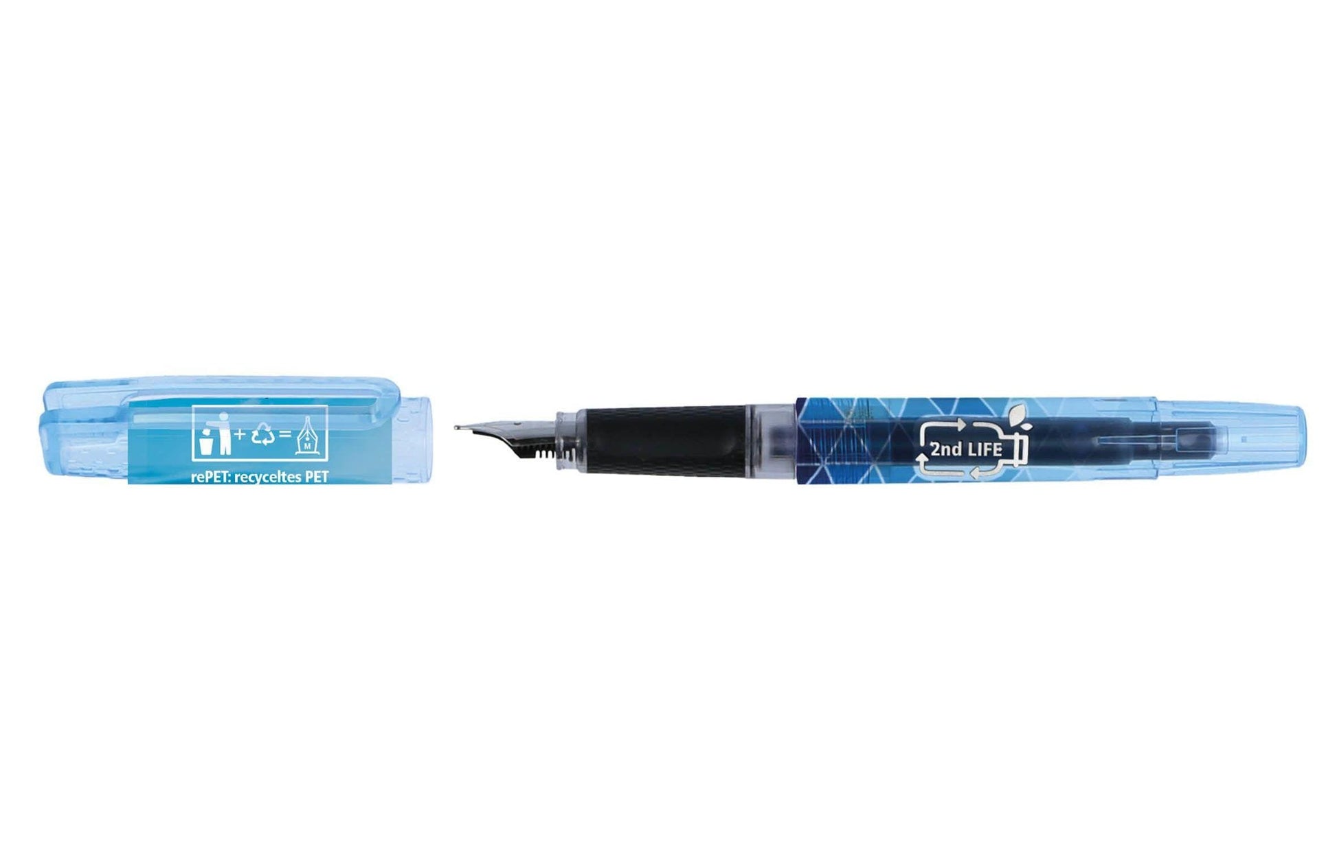 ONLINE Schreibgeräte ONLINE 2nd LIFE – Füllfederhalter – M – Blau – 3er Pack