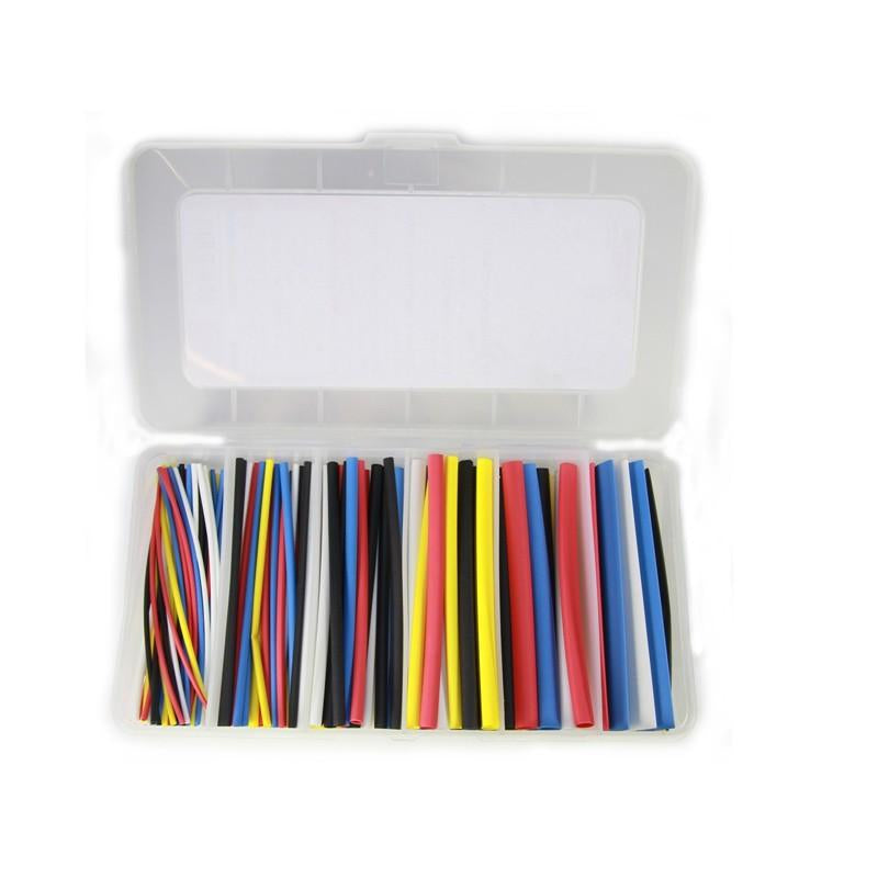 EP Product EP Schrumpfschlauch-Set, 170 Stk., Ø 1,2–9,5 mm, 10 cm – mehrfarbig