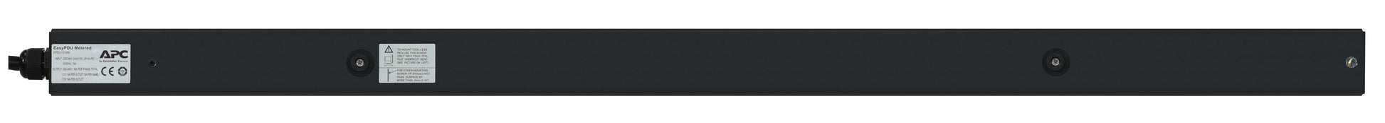 APC Easy Rack PDU Metered 0U, 3-phasig 11 kW, 42×C13/C19, IEC60309 16 A, 62×44×1506 mm – schwarz