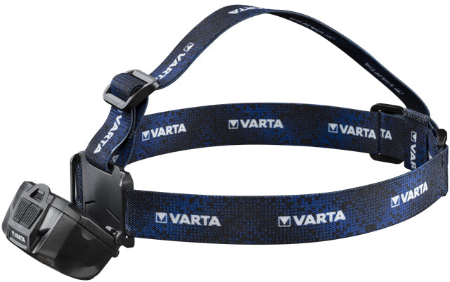 Varta Stirnlampe Work Flex Motion Sensor H20 – 150 lm, 78 m, IP54, Laufzeit 20 h – Schwarz