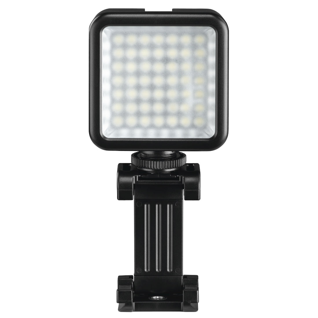 Hama LED-Leuchte 49BD – Selfie-Licht, 49 LEDs, dimmbar, 6000 K – für Smartphones – Schwarz