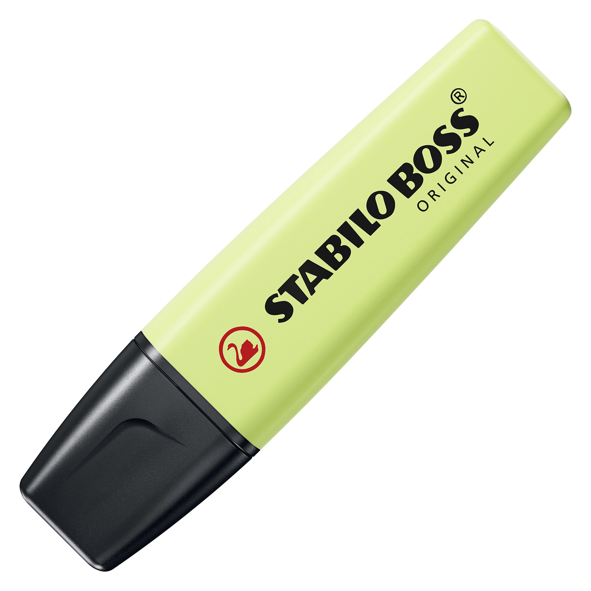 STABILO BOSS Original Textmarker Set 4 Pastellfarben – Keilspitze, 2–5 mm