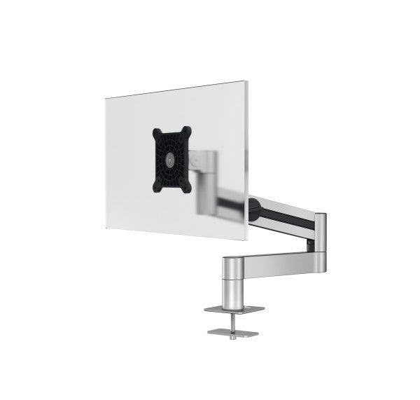 Durable Monitorarm, 1 Monitor, Tischdurchführung, bis 27", VESA 75 × 75/100 × 100 mm, 8 kg, silber