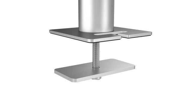 Durable Monitorarm, 1 Monitor, Tischdurchführung, bis 27", VESA 75 × 75/100 × 100 mm, 8 kg, silber