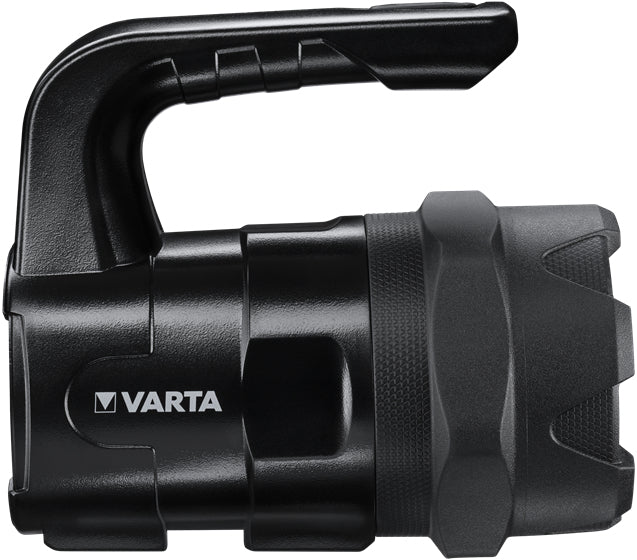 Varta Taschenlampe Indestructible BL20 Pro – 400 lm, 400 m, IP54, 3 Stufen – Schwarz