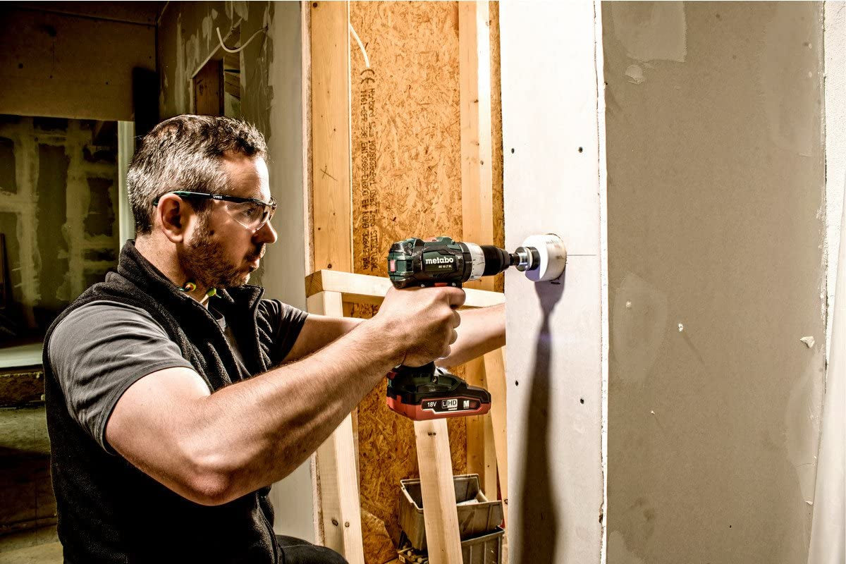 Metabo Akku-Bohrschrauber BS 18 LT BL – 18 V (CAS) – Schnellspannbohrfutter (Ø 13 mm) – 75 Nm – Solo – Brushless
