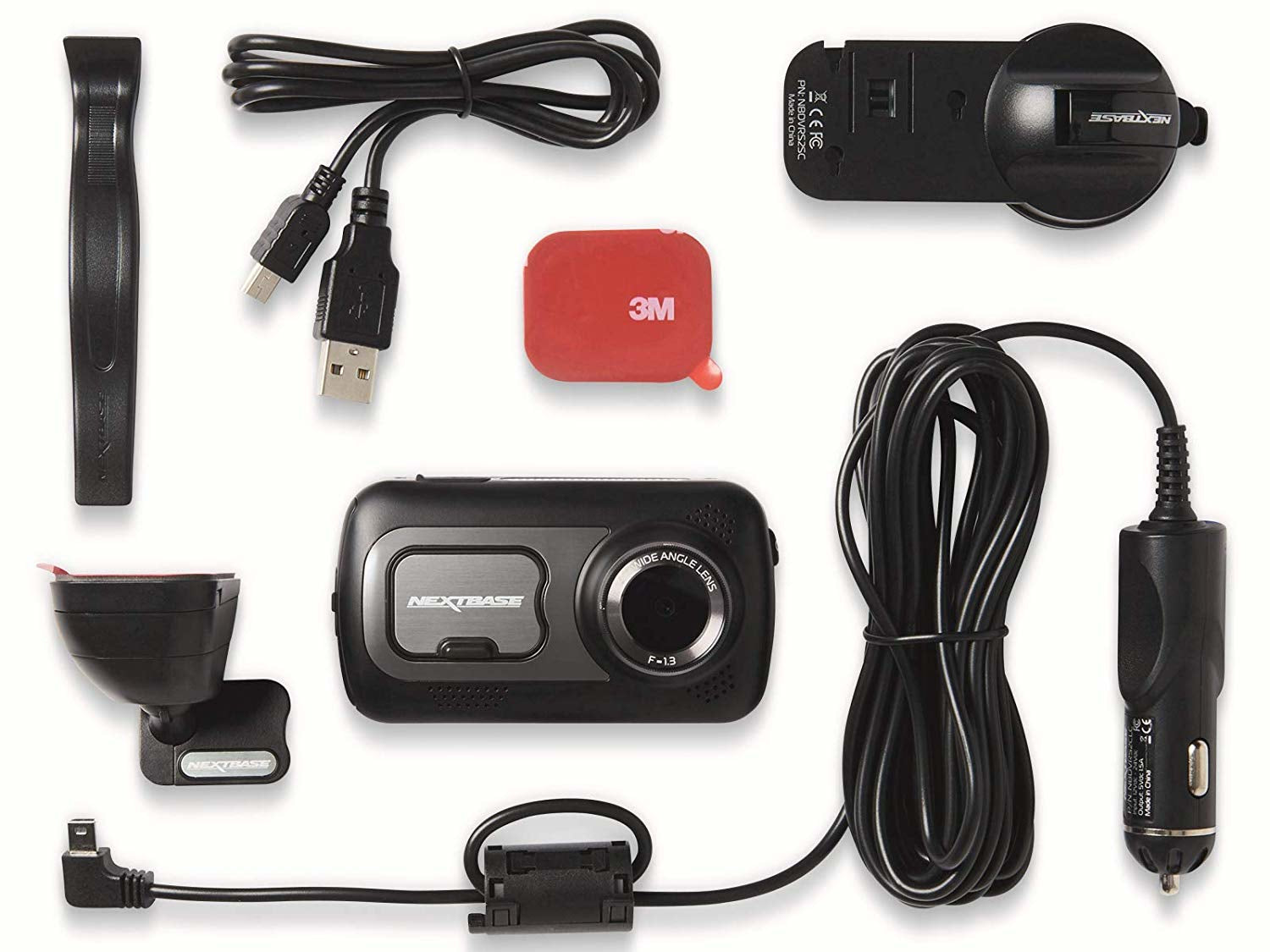 Nextbase Dashcam 522GW – 5,14 MP, 1440p, 30 fps, 140° Blickwinkel, GPS, WLAN