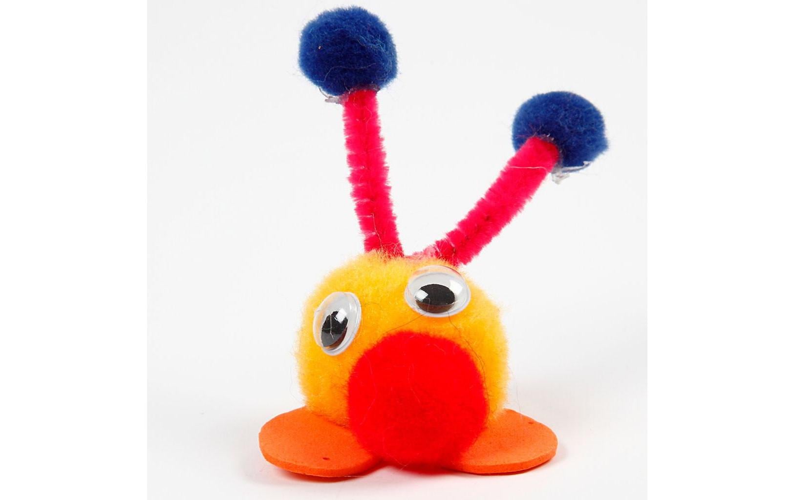 Creativ Company Pompons, Plüsch, Mehrfarbig, 720 Stk