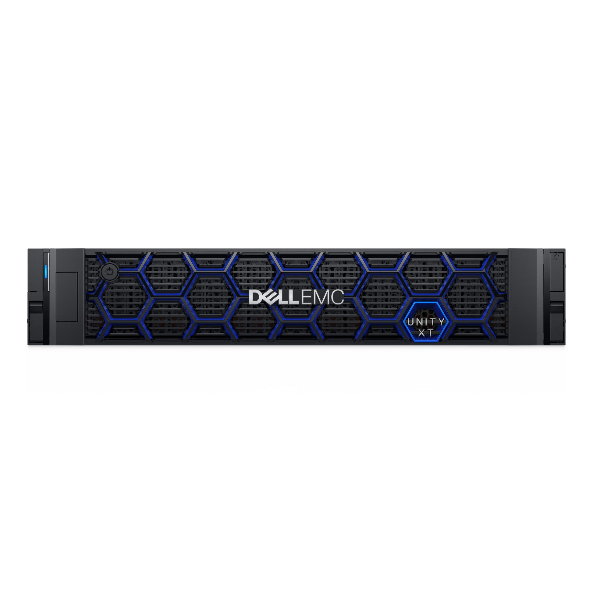 DELL Unity XT 380 – 25-Bay Rack 2U SAN – Intel, 12 Kerne, 1,7 GHz, 10GbE, 14 TB HDD/SSD vorinstalliert