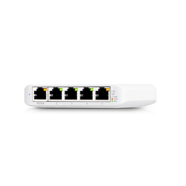 Ubiquiti Switch Flex Mini – Managed Switch – 5×GbE, PoE+