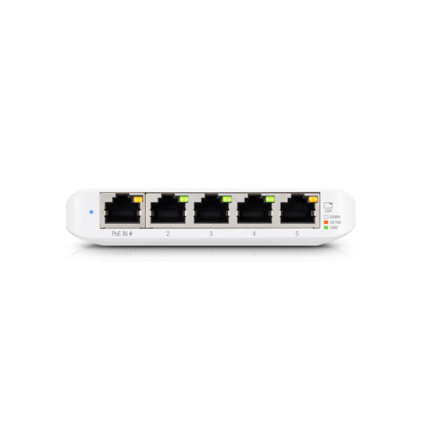 Ubiquiti Switch Flex Mini – Managed Switch – 5×GbE, PoE+