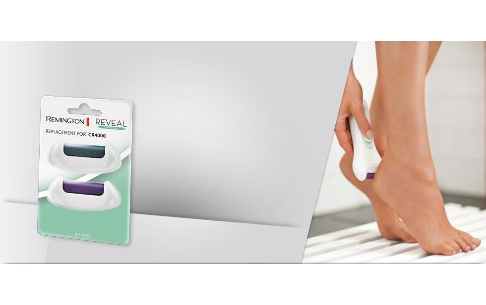 Remington Hornhautentferner Ersatzrollen – für CR4000 Reveal Perfect Pedi
