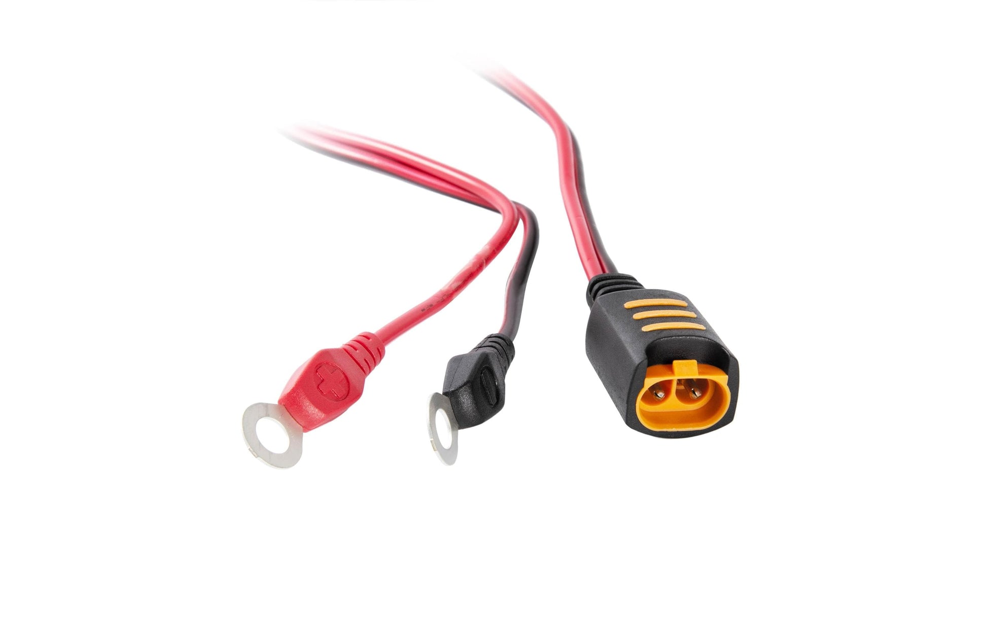 Ctek Adapterkabel, Ringkabelschuh M8 Ø 8,4 mm, 0,4 m, IP65 – Schwarz/Rot