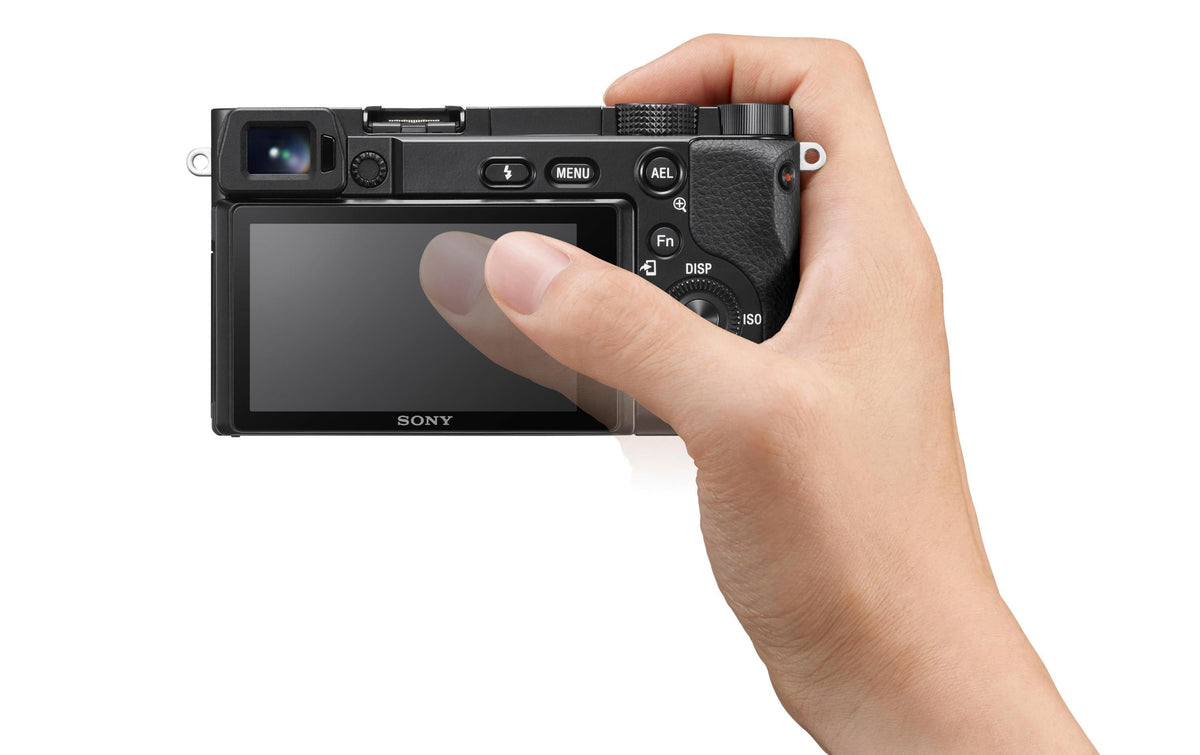 Sony Alpha 6100 – Systemkamera Body E-Mount, 24,2 MP APS-C, 4K, Schwarz