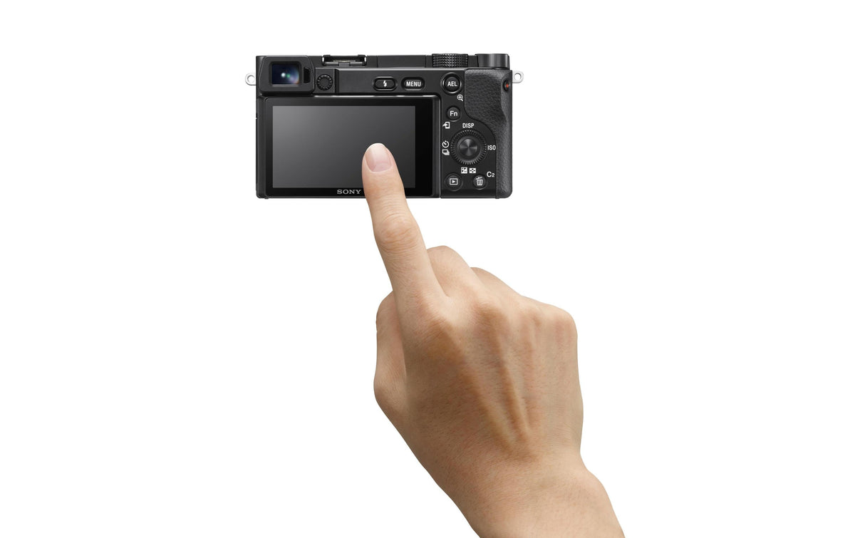 Sony Alpha 6100 – Systemkamera Body E-Mount, 24,2 MP APS-C, 4K, Schwarz