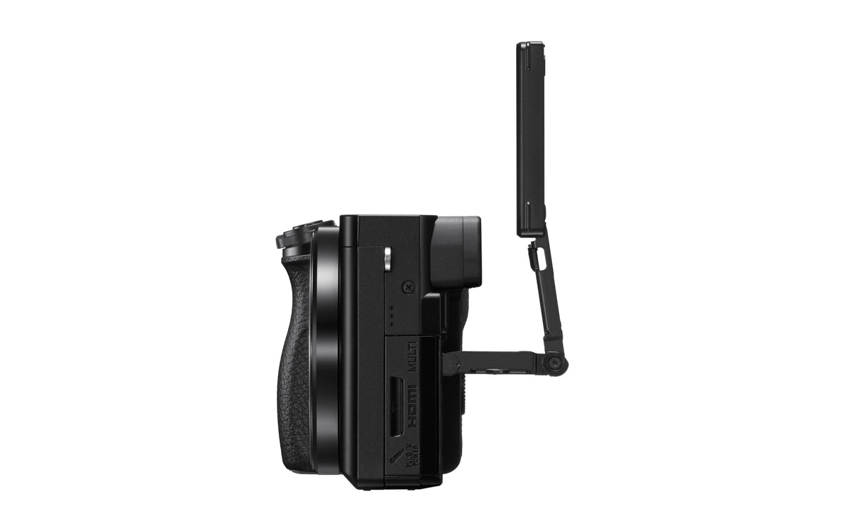 Sony Alpha 6100 – Systemkamera Body E-Mount, 24,2 MP APS-C, 4K, Schwarz
