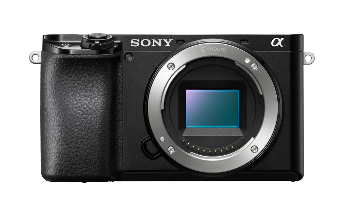 Sony Alpha 6100 – Systemkamera Body E-Mount, 24,2 MP APS-C, 4K, Schwarz