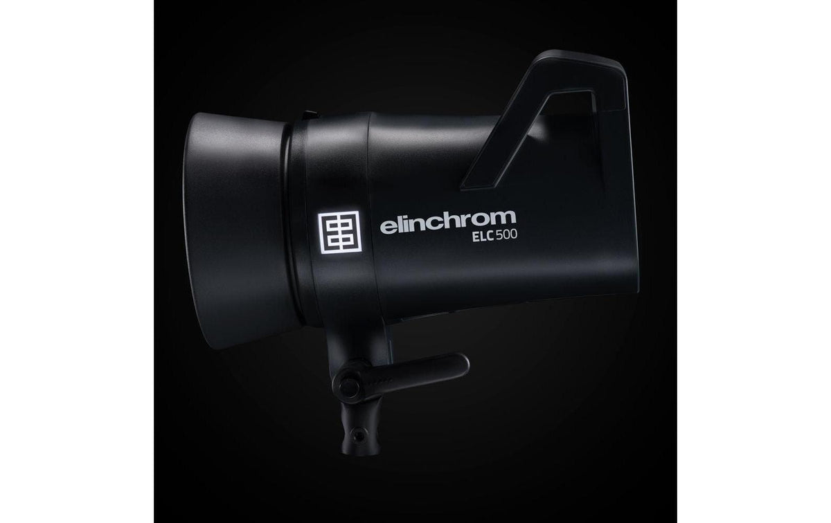 Elinchrom ELC 500 Studioblitzanlage – 500 W, 5600 K – 2× Blitzkopf, Transporttasche