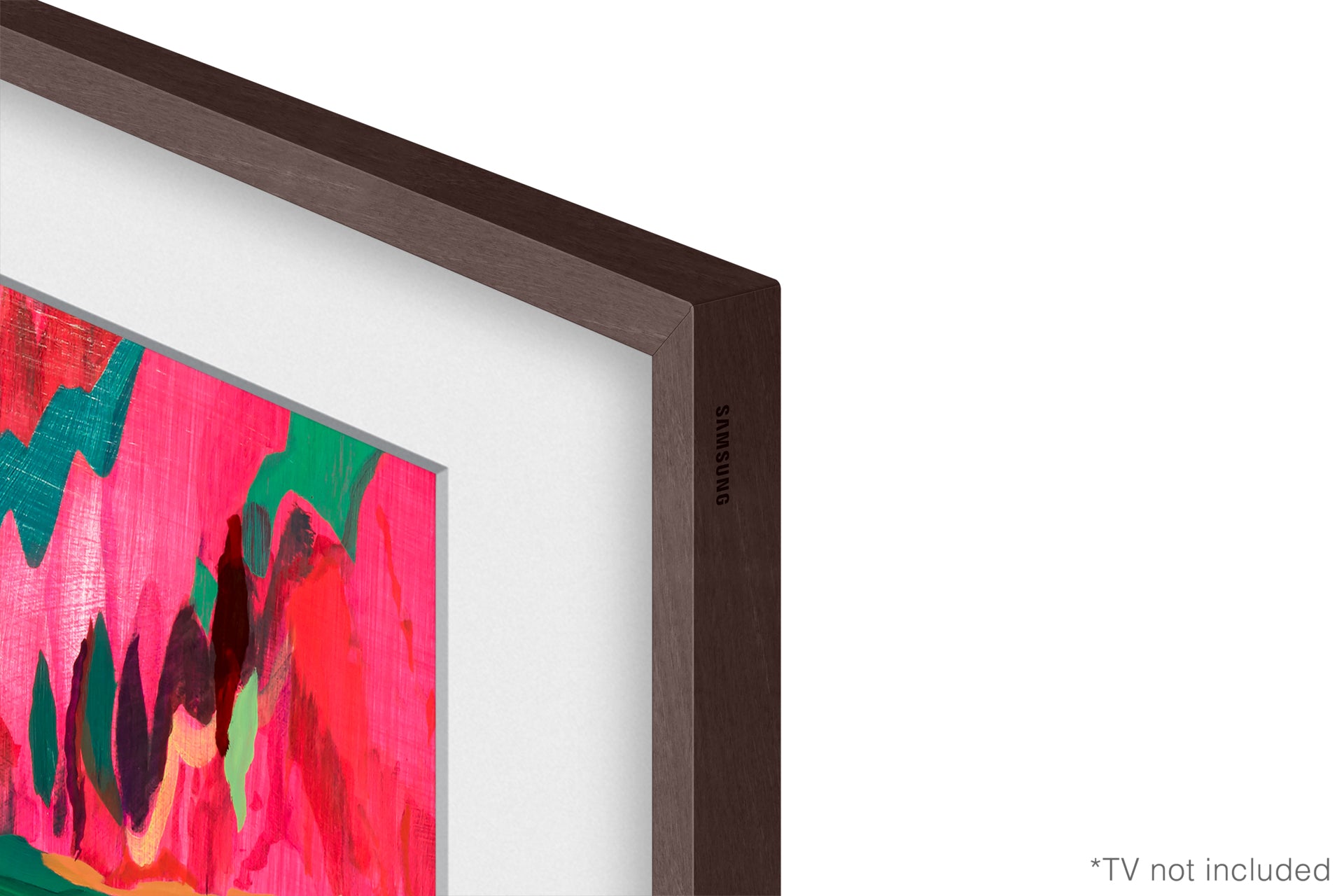 Samsung VG-SCFF65BWBXC Rahmen – 65" – für The Frame 5.0 (2021) (LS03A), The Frame 6.0 (2022) (LS03B) – Braun