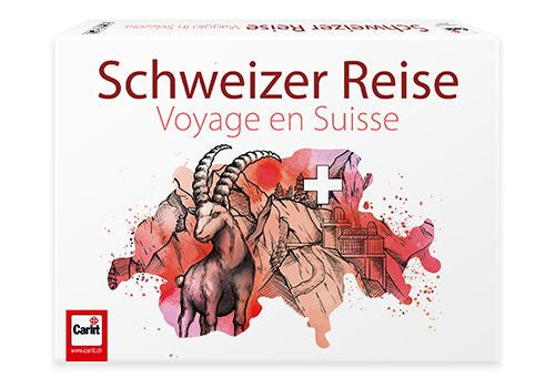 Ravensburger Schweizer Reise – Brettspiel, 2–4 Spieler, ab 8 Jahren, 40 Min., IT/EN/DE/FR
