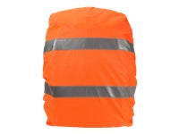 DICOTA Rucksack-Regenschutz HI-VIS, reflektierend – 560 × 500 mm – Orange, Polyester – 1 Stk.